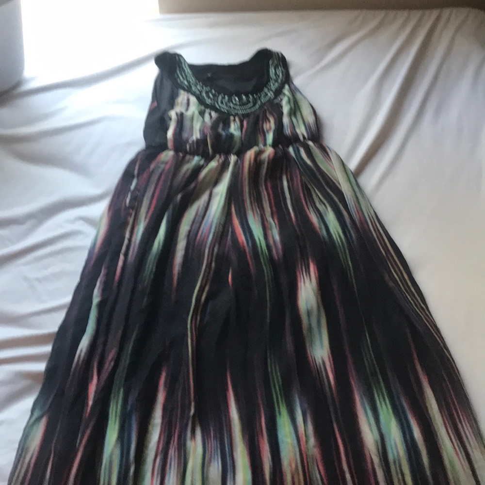 Multicolored maxi dress